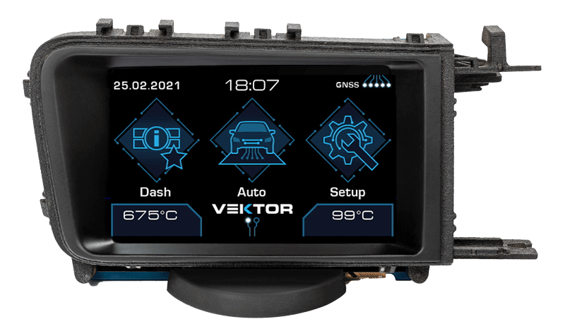 Vektor Datendisplay